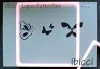 ibicci Lupus Butterflies stencil